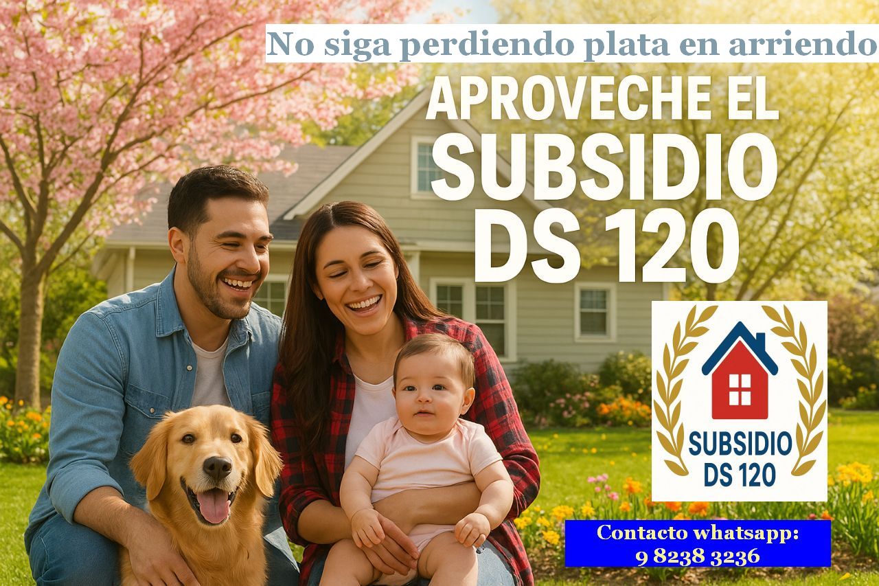 subsidio habitacional DS 120